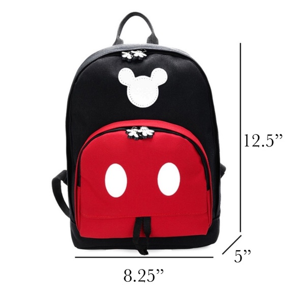 Minnie Mouse Backpack Diaper Bag Travel Bag - Picture 16 of 16